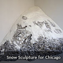 Snow Sculpture for Chicago